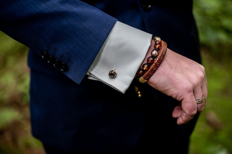 Classic Brown Leather Cuff